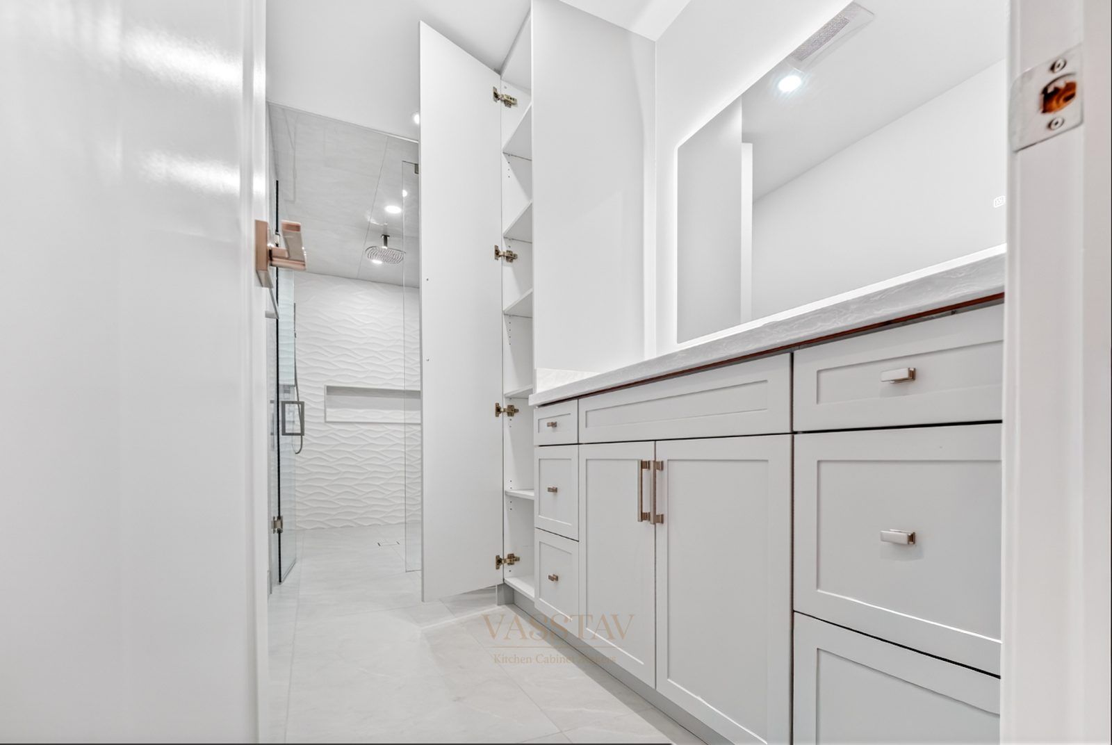 Custom kitchen cabinetry project